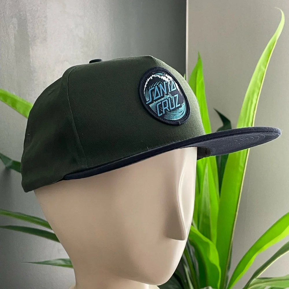 SANTA CRUZ Mid Profile Snapback Hat Wave Dot Skate Hat